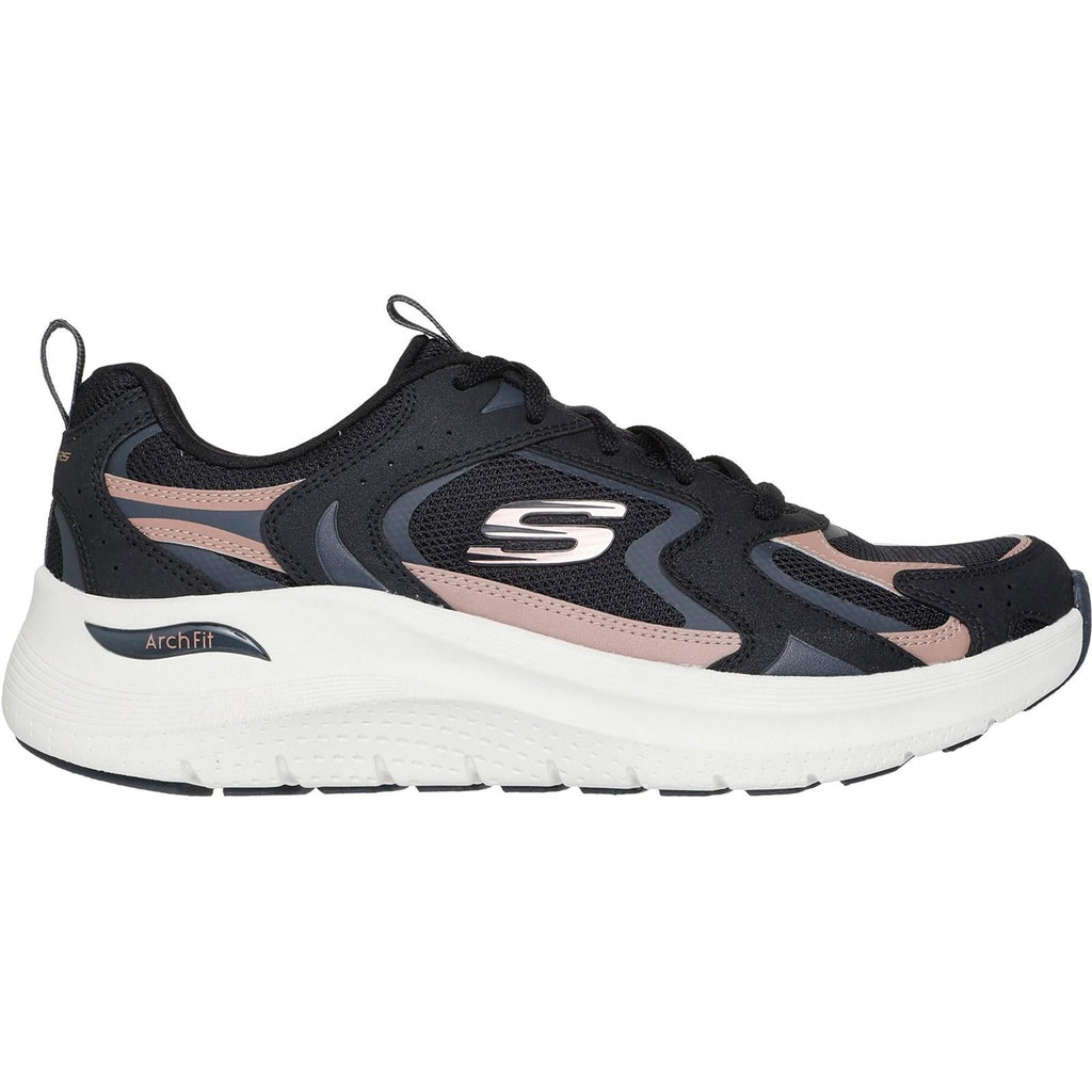 Women's Wide Fit Skechers 150332 Arch Fit 2.0 Vintage Luxe Sneakers