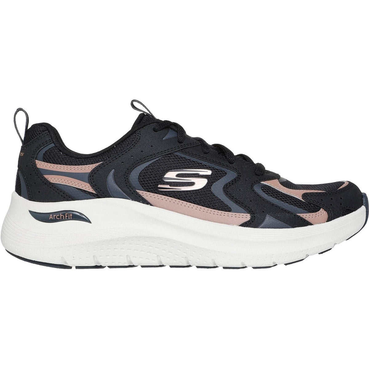 Women's Wide Fit Skechers 150332 Arch Fit 2.0 Vintage Luxe Sneakers