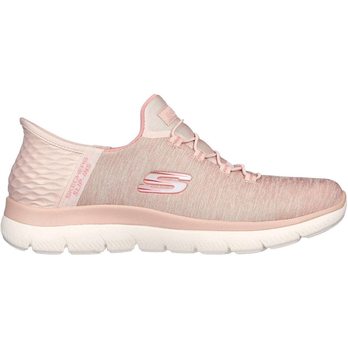 Women's Wide Fit Skechers 149937 Slip-ins Summits Dazzling Sneakers