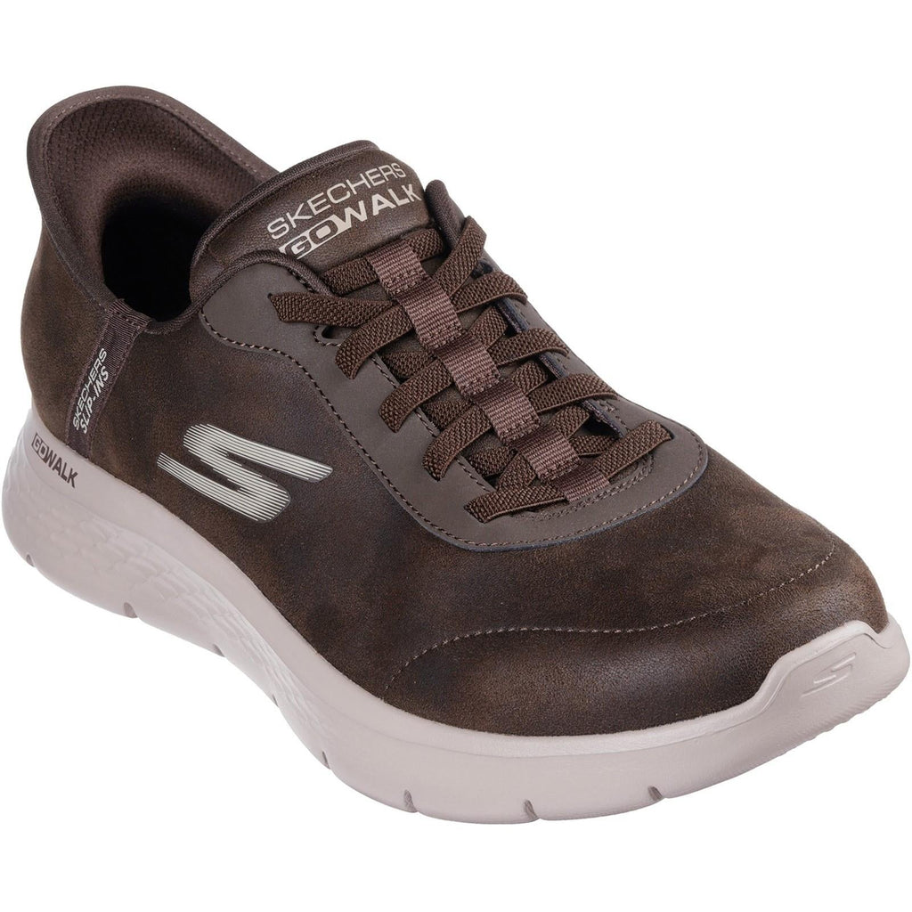 Men's Wide Fit Skechers 216326 Slip-ins Go Walk Flex Smooth Motion Sneakers