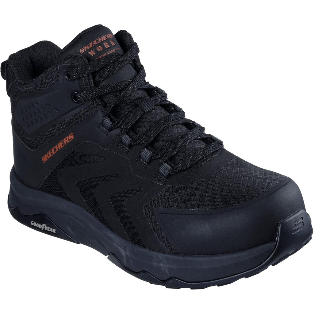 Men's Wide Fit Skechers 200256EC Work Speed Flex Trekker Boots
