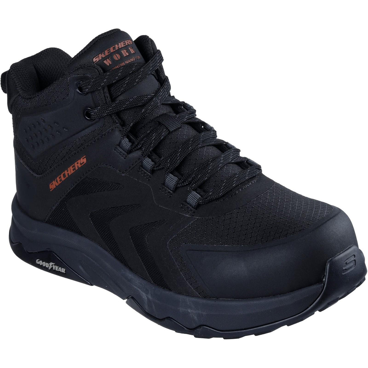 Men's Wide Fit Skechers 200256EC Work Speed Flex Trekker Boots