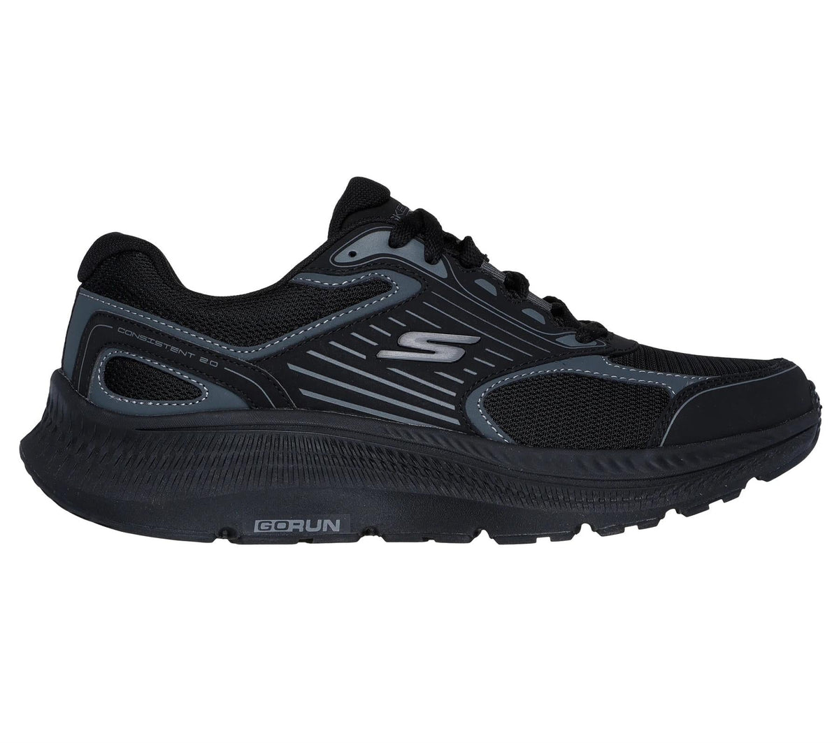 Men's Wide Fit Skechers 220866WW Go Run Consistent 2.0 Running Sneakers - Goga Mat