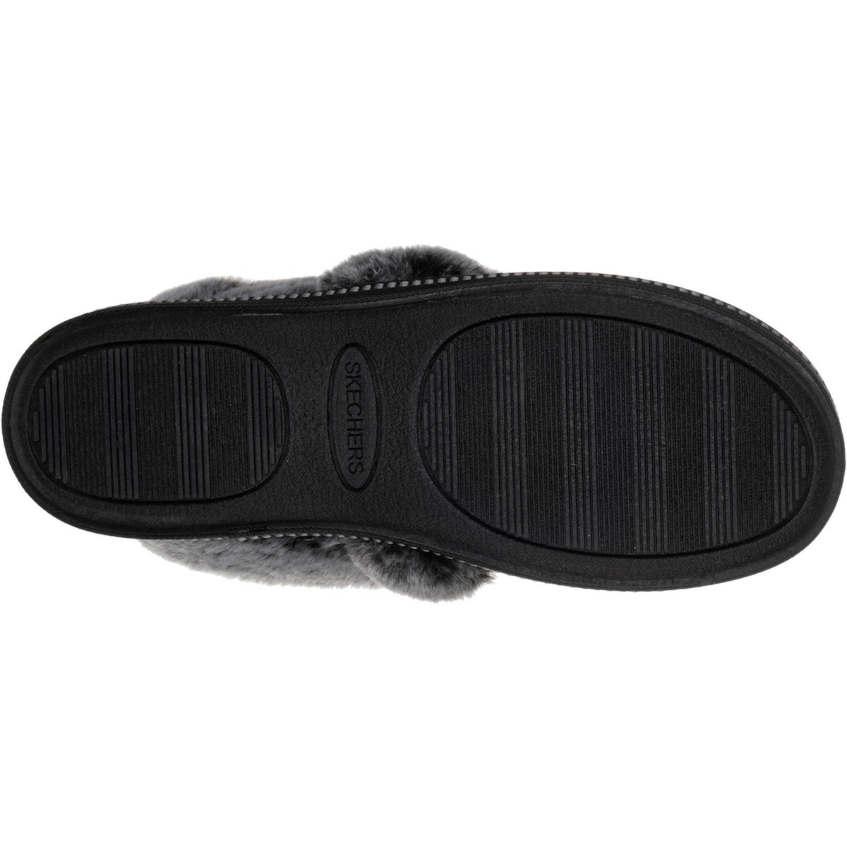 Women's Wide Fit Skechers 32777 Cozy Campfire Team Toasty Slippers