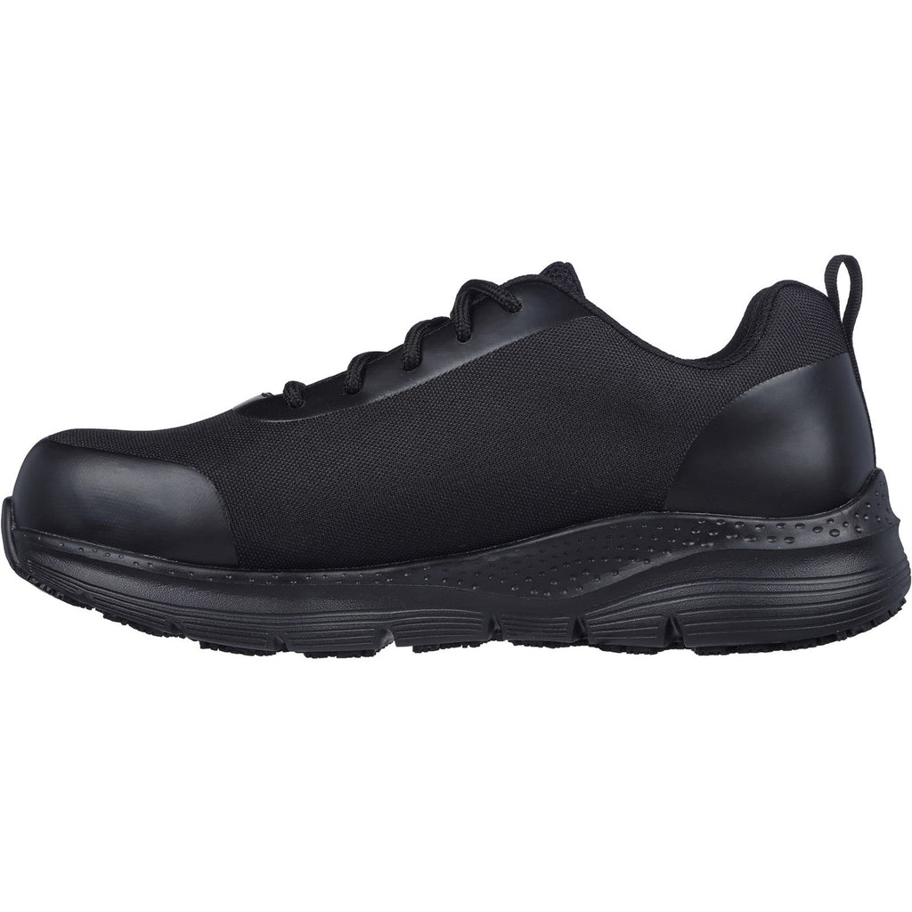 Men's Wide Fit Skechers 200086EC Arch Fit Ringstap Safety Sneakers