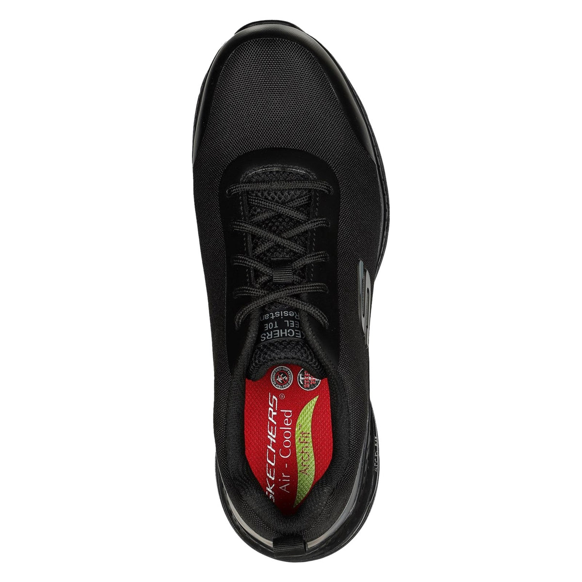 Men's Wide Fit Skechers 200086EC Arch Fit Ringstap Safety Sneakers
