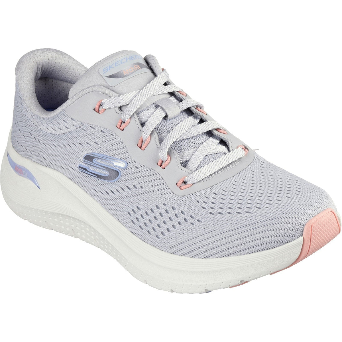 Womens Wide Fit Skechers 150051 2.0 Arch Fit Big League Sneakers