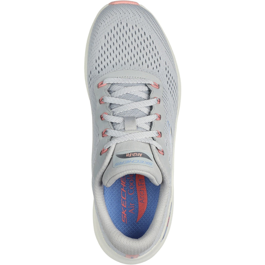 Womens Wide Fit Skechers 150051 2.0 Arch Fit Big League Sneakers