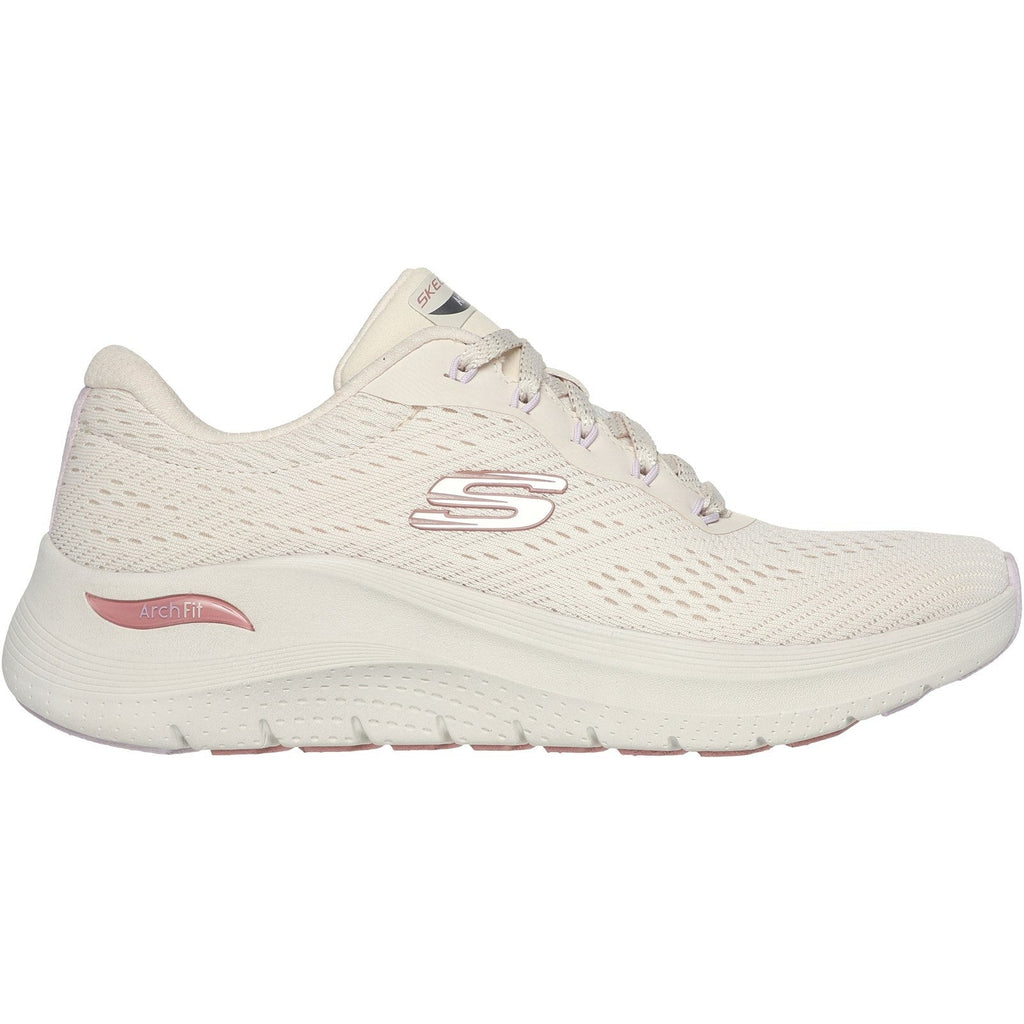Womens Wide Fit Skechers 150051 2.0 Arch Fit Big League Sneakers