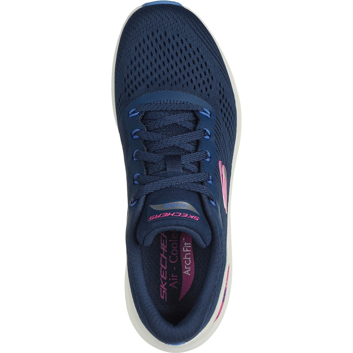 Womens Wide Fit Skechers 150051 2.0 Arch Fit Big League Sneakers