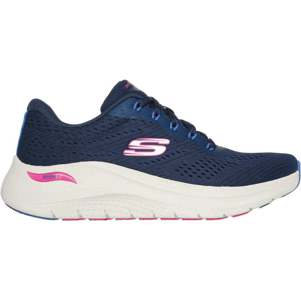 Womens Wide Fit Skechers 150051 2.0 Arch Fit Big League Sneakers