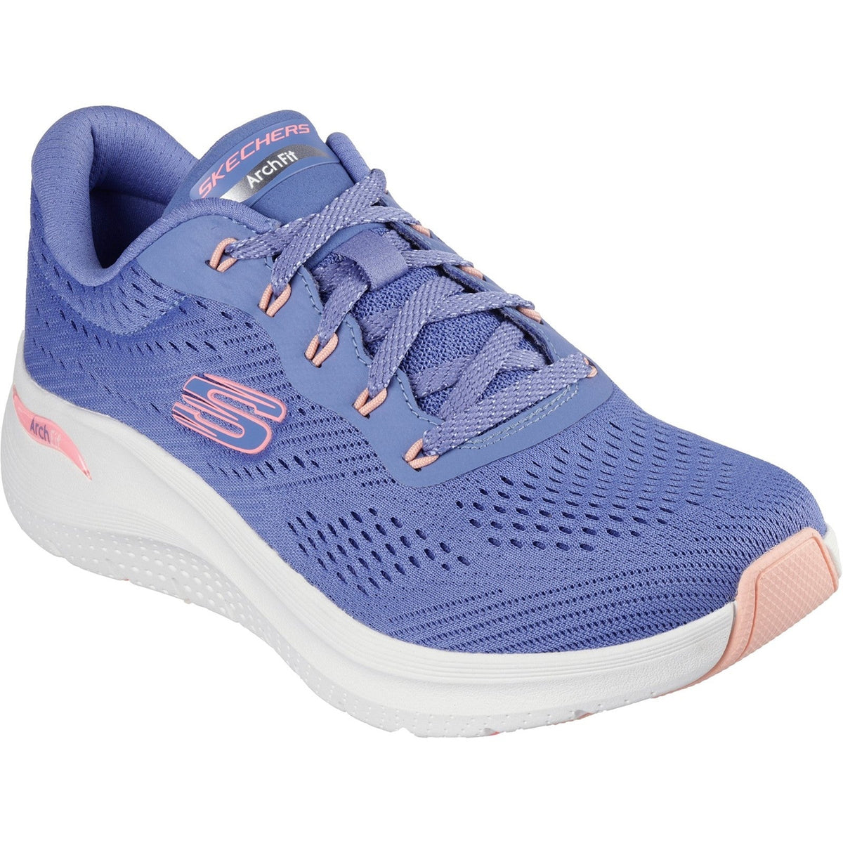 Womens Wide Fit Skechers 150051 2.0 Arch Fit Big League Sneakers