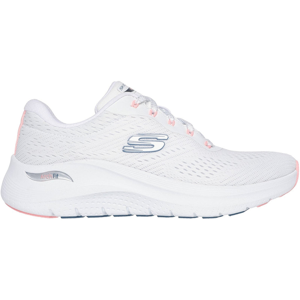 Womens Wide Fit Skechers 150051 2.0 Arch Fit Big League Sneakers