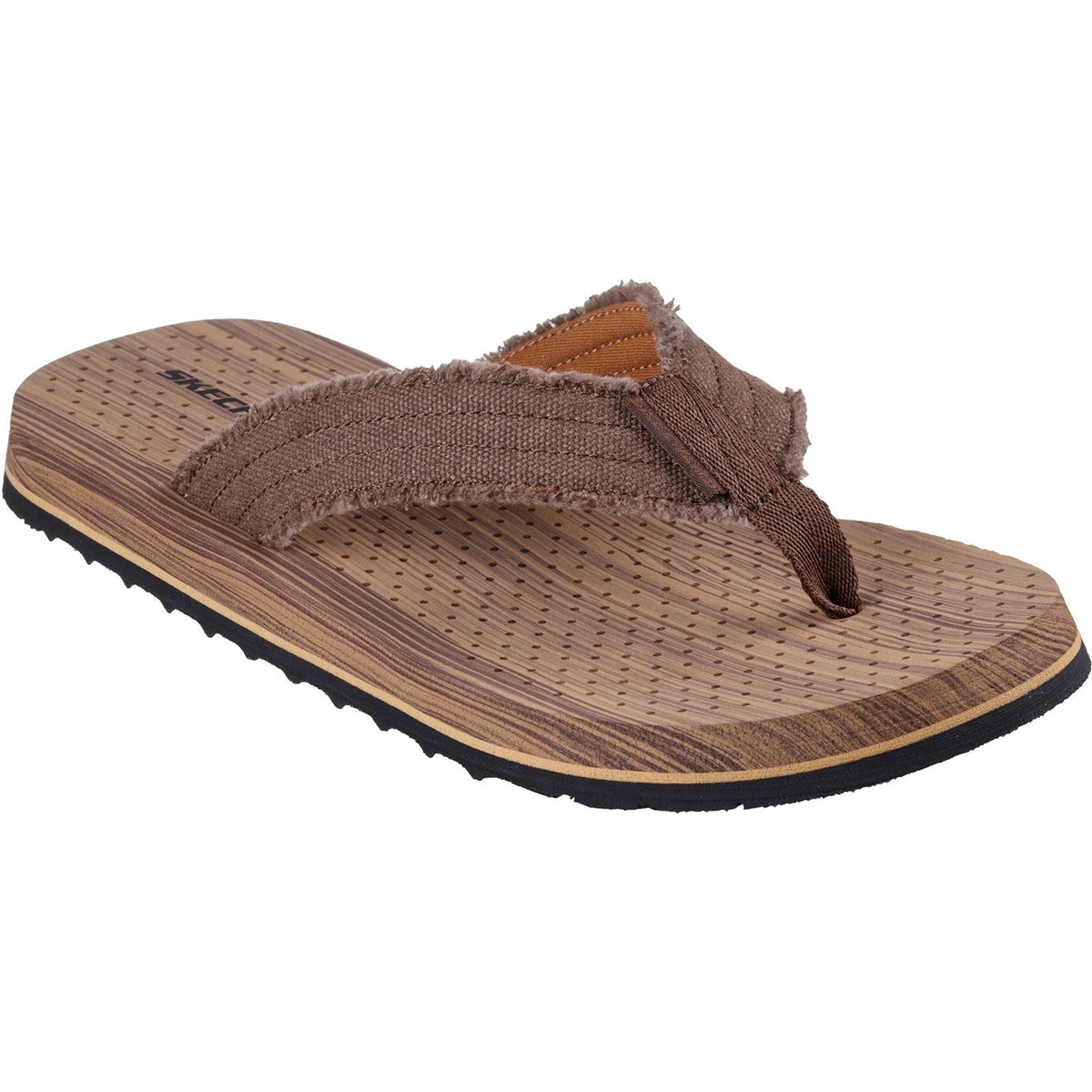 Men's Wide Fit Skechers 205098 Tantric Fritz Sandals - Brown