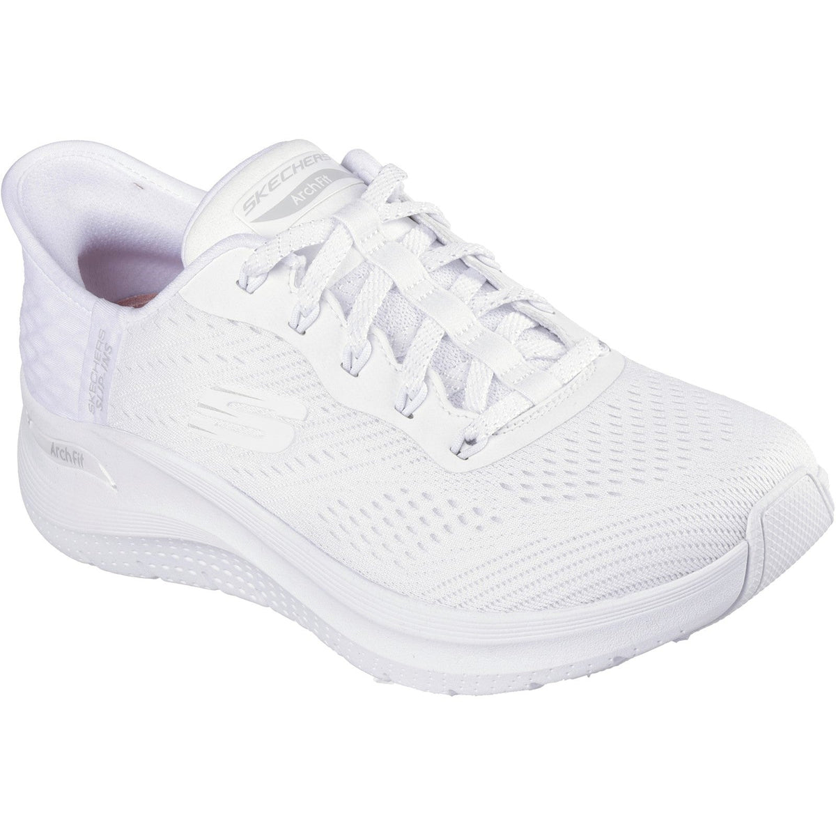 Women's Wide Fit Skechers 150066 Slip-ins Arch Fit 2.0 Easy Chic Sneakers