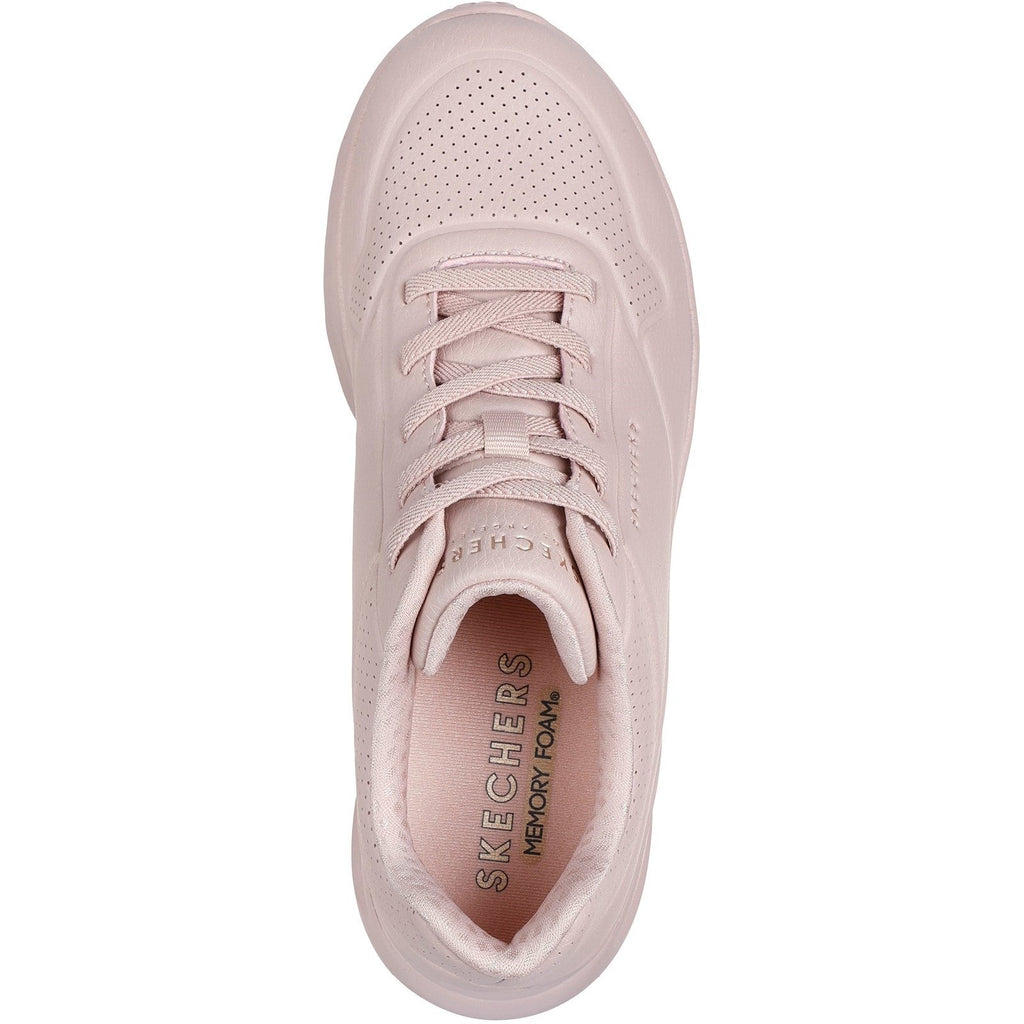 Women's Wide Fit Skechers 177289 Uno Lite Lite Work Sneakers