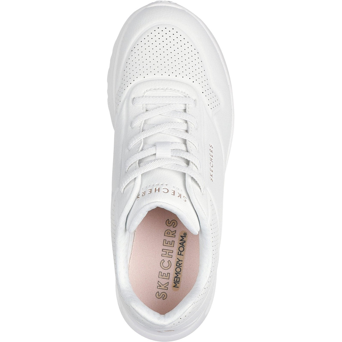 Women's Wide Fit Skechers 177289 Uno Lite Lite Work Sneakers