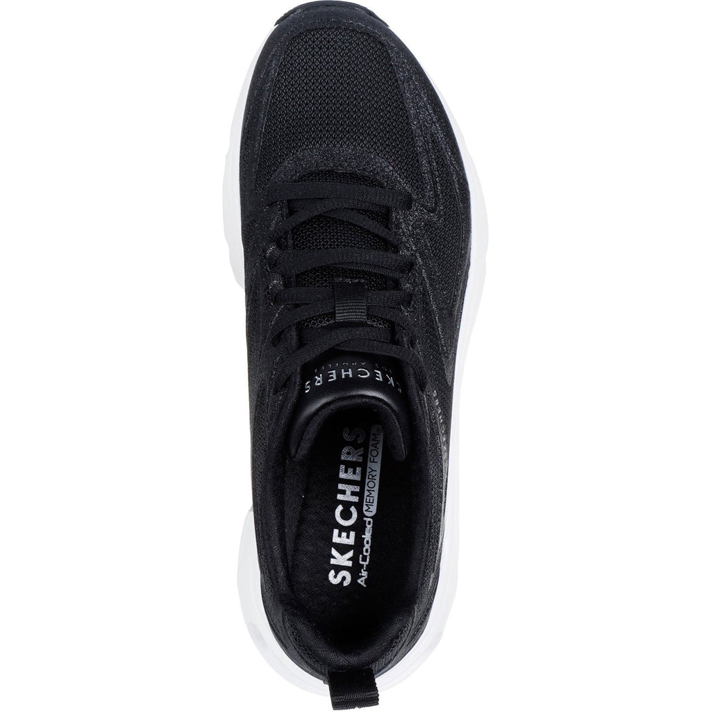 Women's Wide Fit Skechers 177411 Tres-Air Uno Glit Airy Sneakers