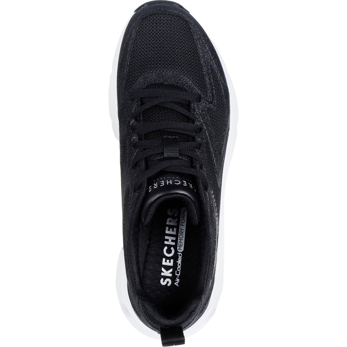 Women's Wide Fit Skechers 177411 Tres-Air Uno Glit Airy Sneakers